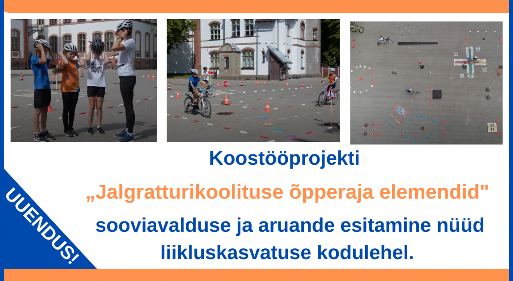 Jr koolituse õpperaja elemendid veebivorm