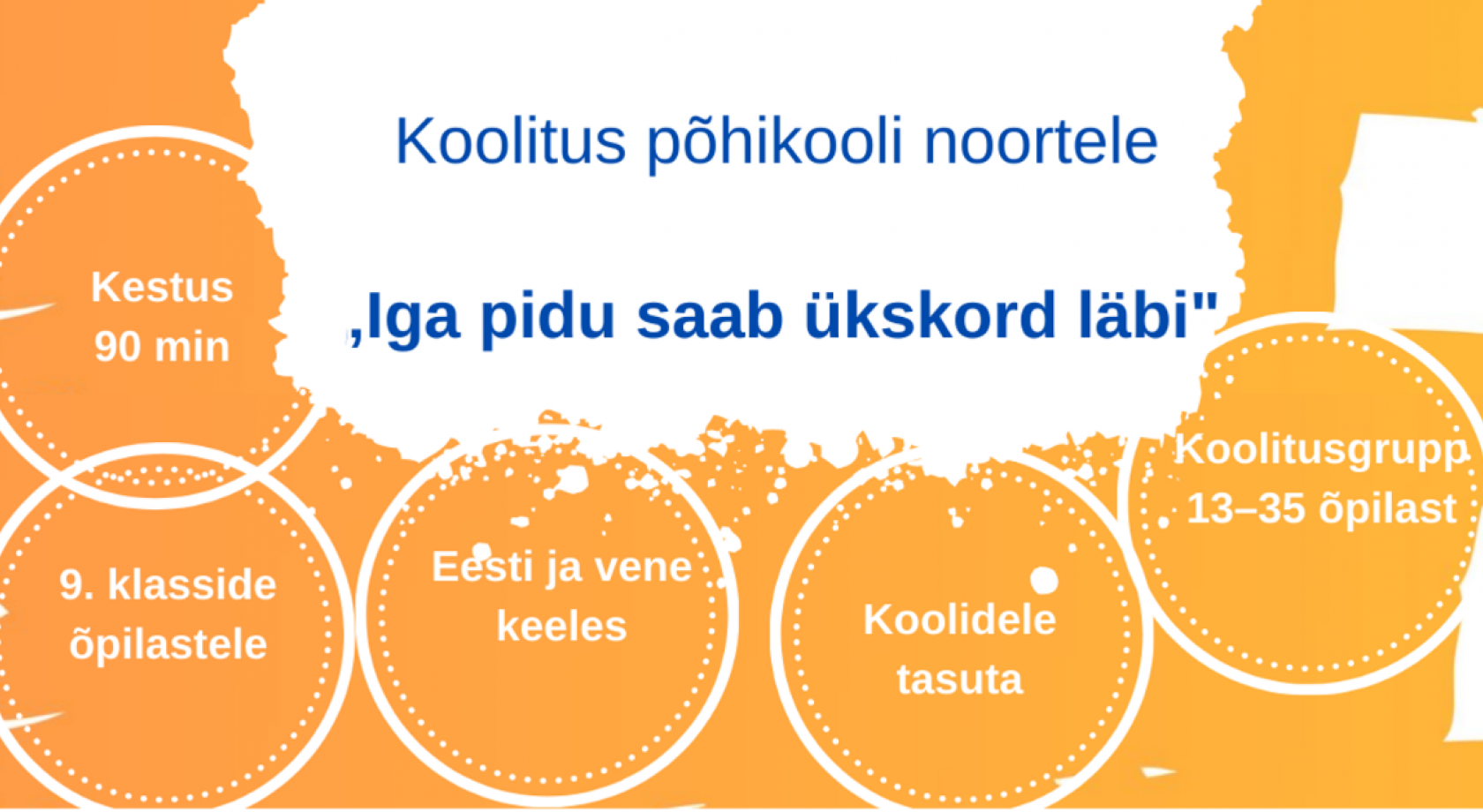 Koolitus noortele