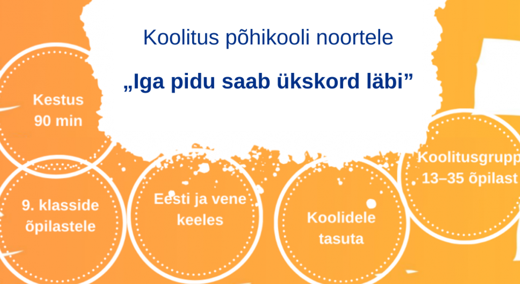 Koolitus põhikooli noortele