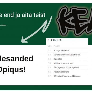 KEAT liiklusülesanded Opiqus